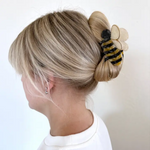 Hand-Painted Claw Clip | Bee