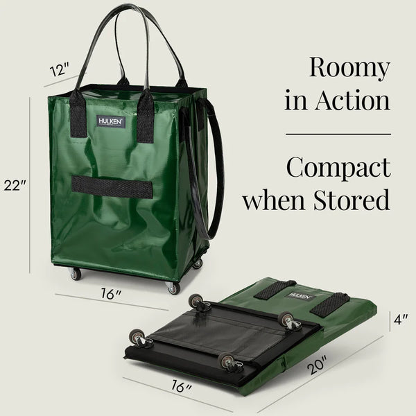 Hulken® Medium Tote Bag | Forest Green – Fiddle Stix Boutique