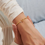 Forever Yours 'Always Dream Big' Bracelet In Gold-Tone Plating