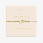 Forever Yours 'Always Dream Big' Bracelet In Gold-Tone Plating