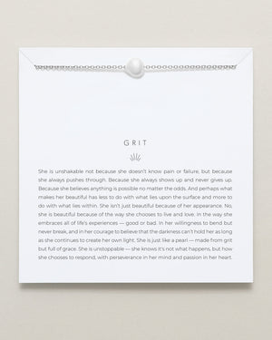 Grit Necklace | Silver