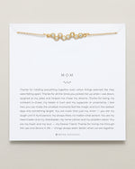 Mom Necklace | Gold