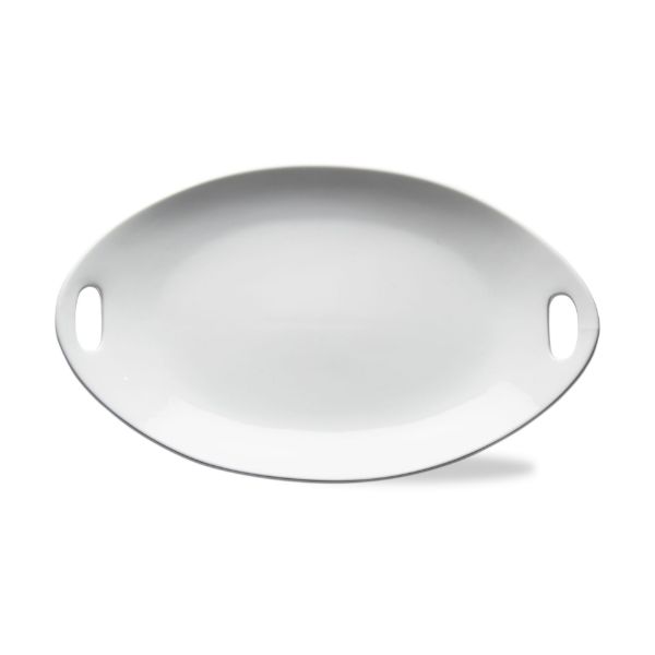 Large Whiteware Baguette Platter