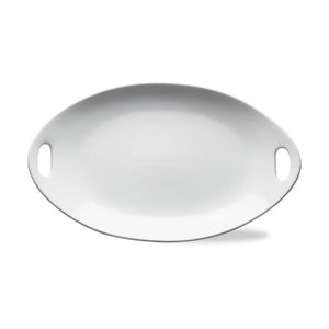 Large Whiteware Baguette Platter