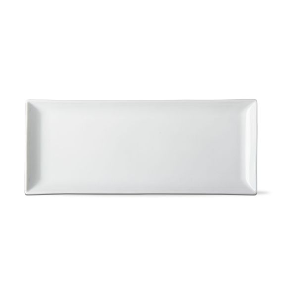 Whiteware Rectangle Serving Platter