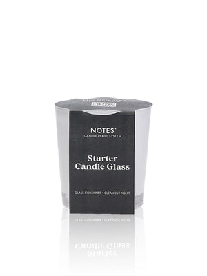 NOTES Starter Candle Glass