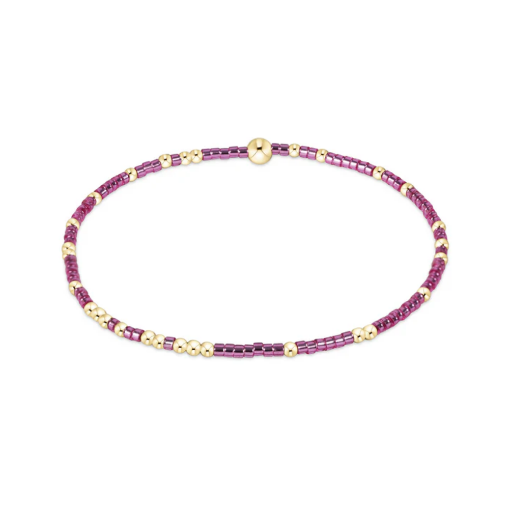 Hope Unwritten Bracelet | Pink Metallic