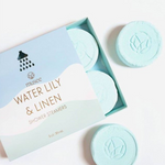 Water Lily & Linen Shower Steamers