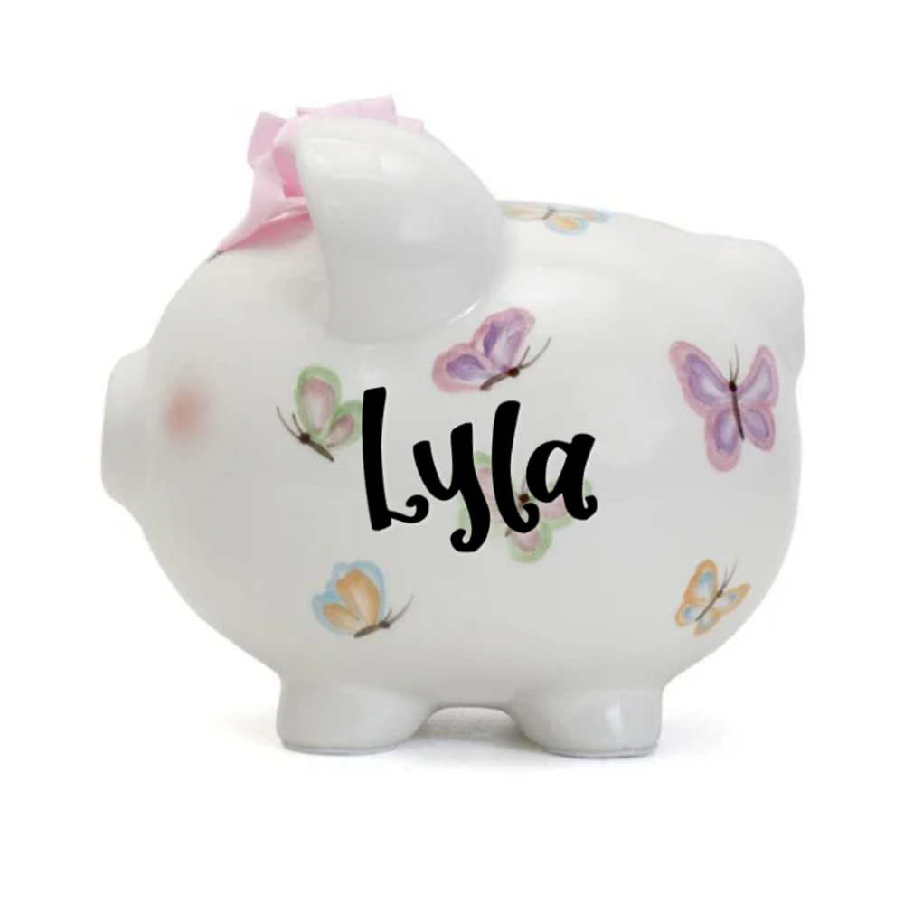Petite Papillon Piggy Bank