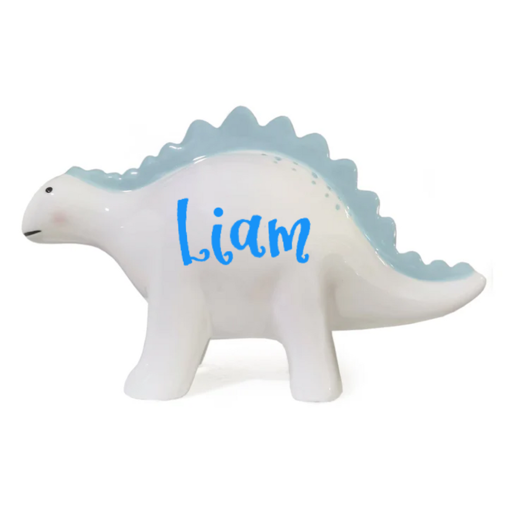 Theo the Blue Dinsosaur Bank