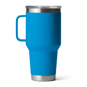 YETI Rambler 30oz Travel Mug: Big Wave Blue