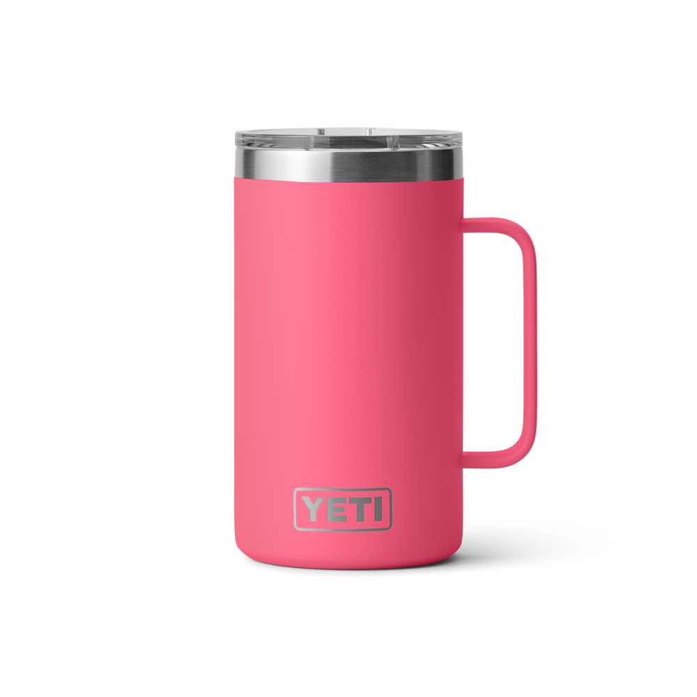 YETI Rambler 24oz Mug: Tropical Pink