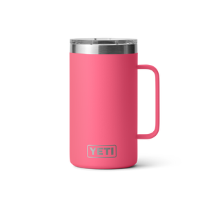 YETI Rambler 24oz Mug: Tropical Pink