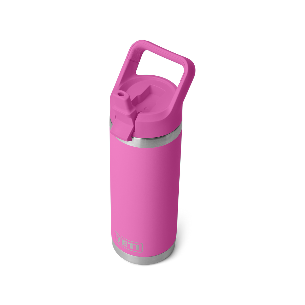 YETI Rambler 18oz Color Cap Bottle: Wildflower Fuchsia