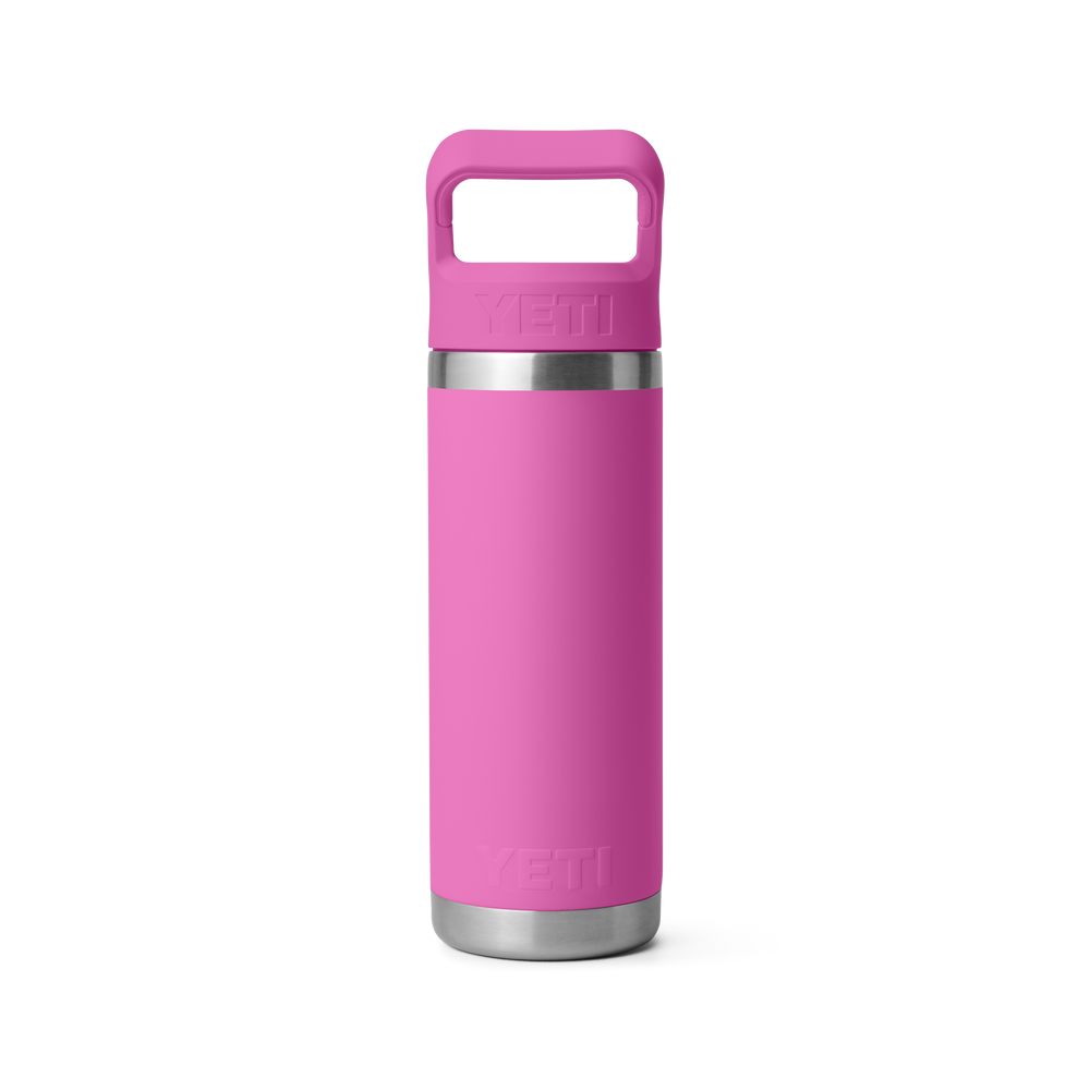 YETI Rambler 18oz Color Cap Bottle: Wildflower Fuchsia