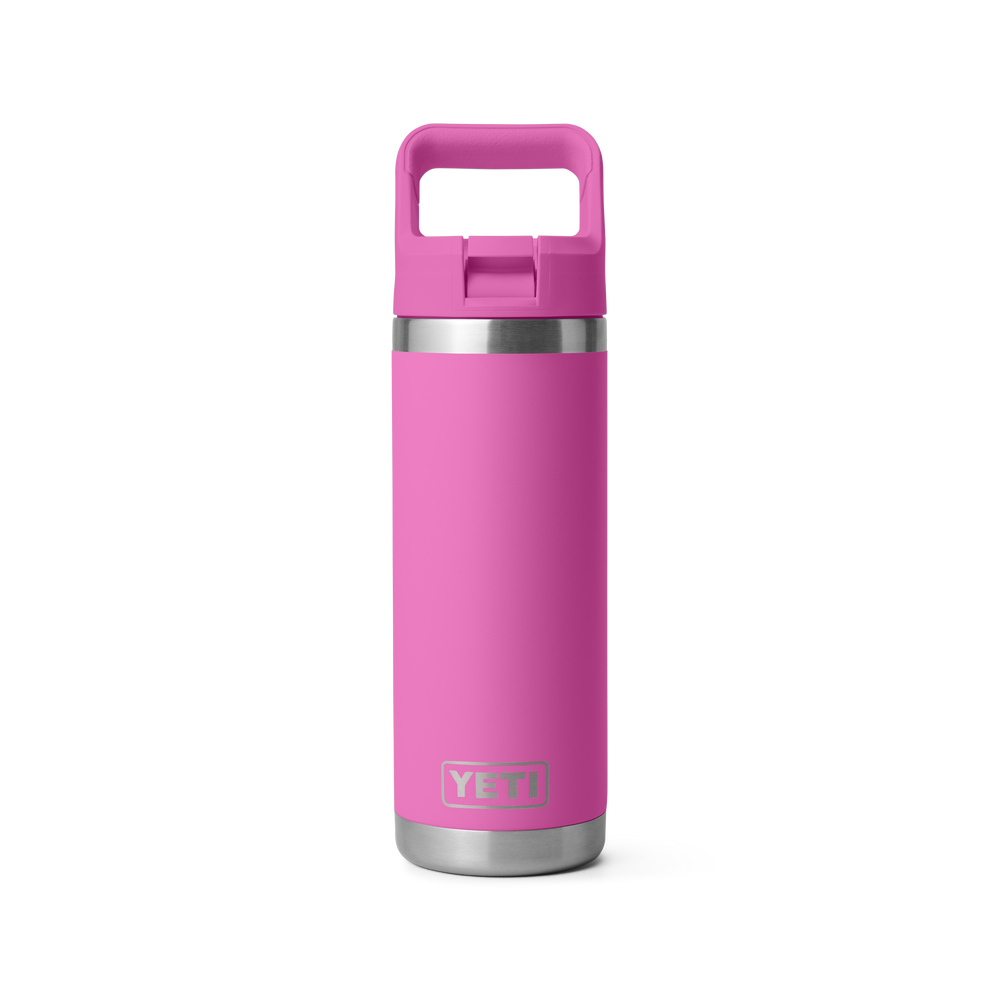 YETI Rambler 18oz Color Cap Bottle: Wildflower Fuchsia
