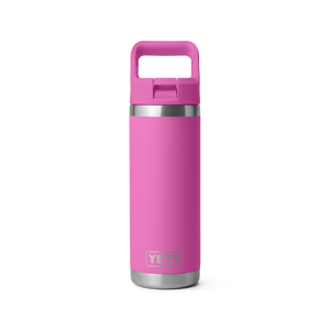 YETI Rambler 18oz Color Cap Bottle: Wildflower Fuchsia