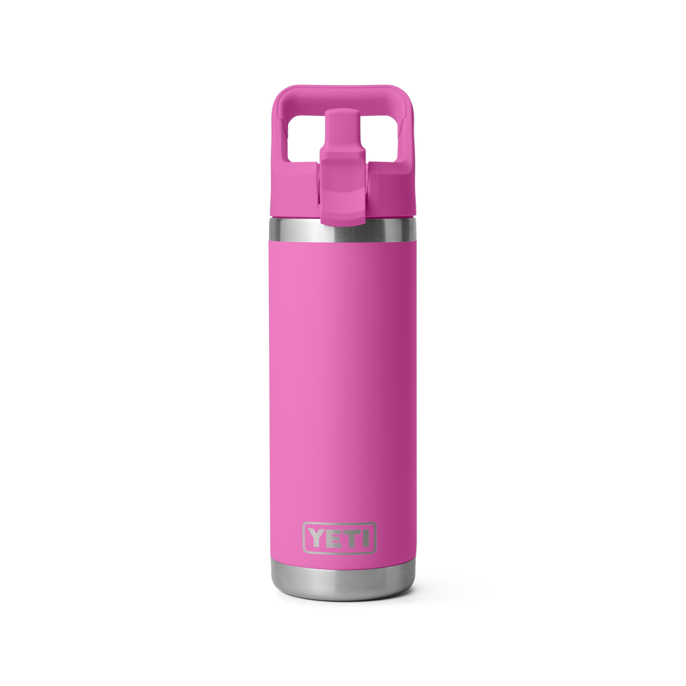 YETI Rambler 18oz Color Cap Bottle: Wildflower Fuchsia
