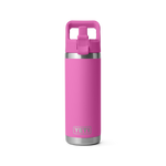 YETI Rambler 18oz Color Cap Bottle: Wildflower Fuchsia