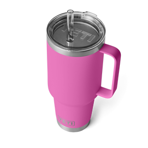 YETI Rambler 42oz Straw Mug: Wildflower Fuchsia