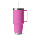 YETI Rambler 42oz Straw Mug: Wildflower Fuchsia