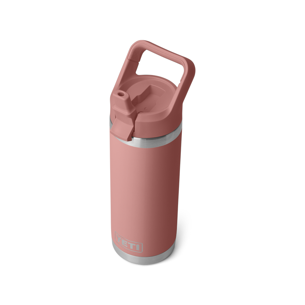 YETI Rambler 18oz Color Cap Bottle: Sandstone Pink