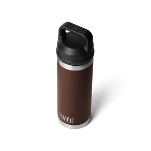 YETI Rambler 18oz Bottle: Wetlands Brown