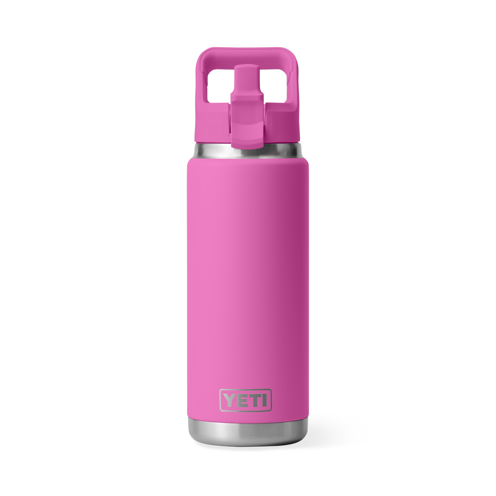 YETI Rambler 26oz Color Cap Bottle: Wildflower Fuchsia