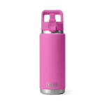 YETI Rambler 26oz Color Cap Bottle: Wildflower Fuchsia
