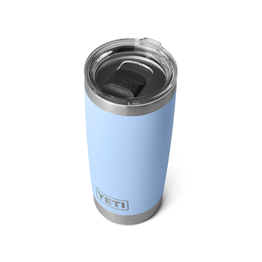 YETI Rambler 20oz Tumbler: Big Sky Blue