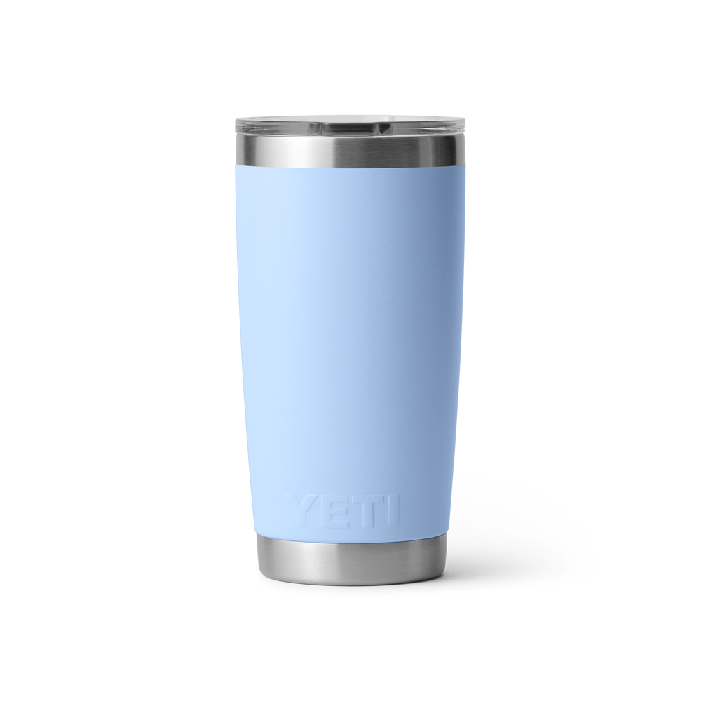 YETI Rambler 20oz Travel Mug: Big Sky Blue