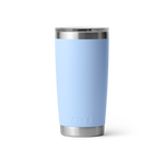 YETI Rambler 20oz Travel Mug: Big Sky Blue