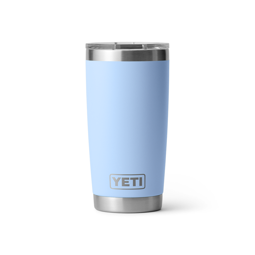 YETI Rambler 20oz Travel Mug: Big Sky Blue