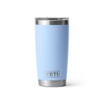 YETI Rambler 20oz Travel Mug: Big Sky Blue