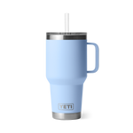 YETI Rambler 35oz Straw Mug: Big Sky Blue
