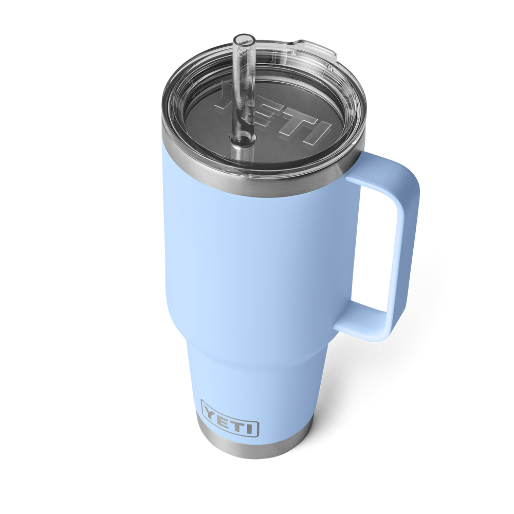 YETI Rambler 42oz Straw Mug: Big Sky Blue