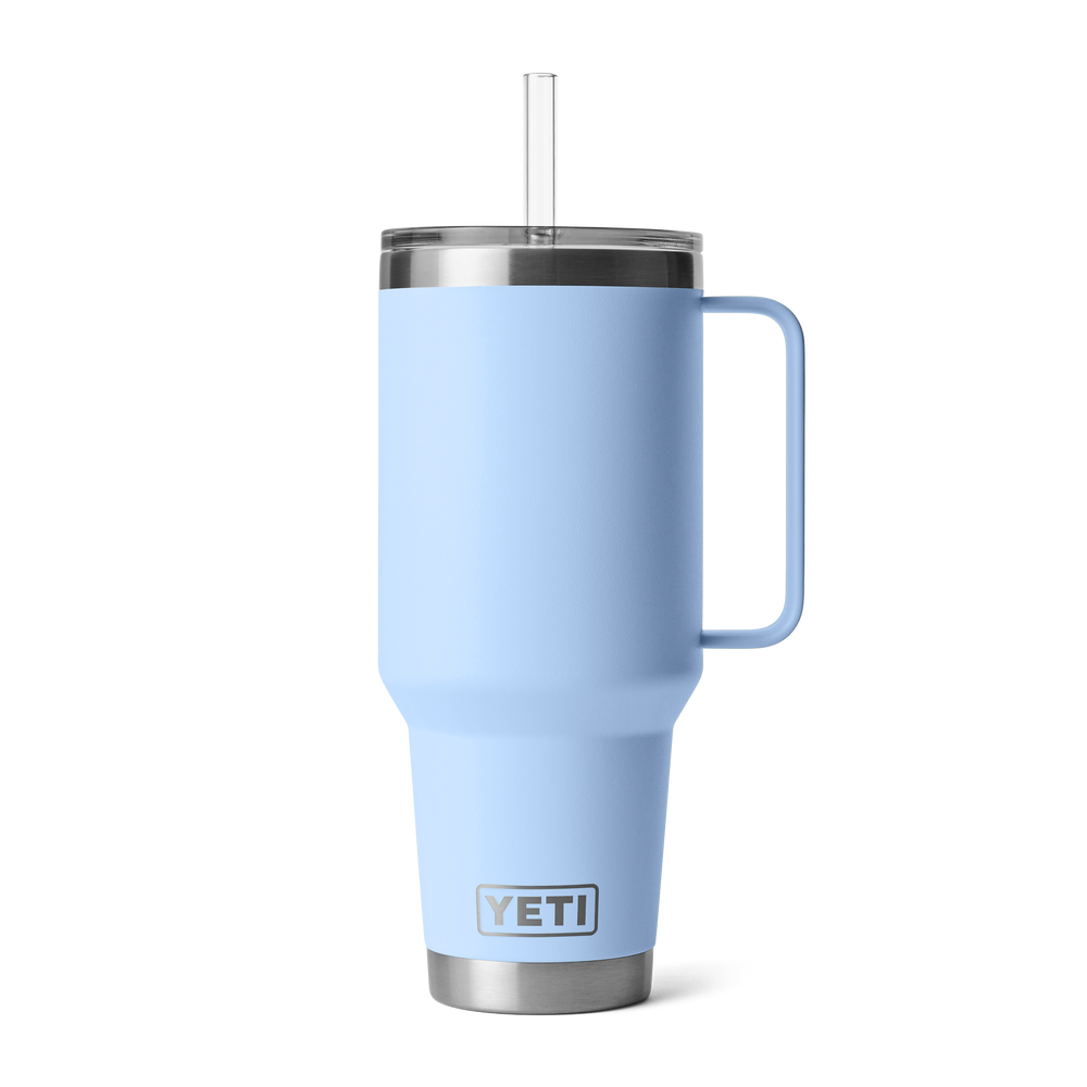 YETI Rambler 42oz Straw Mug: Big Sky Blue