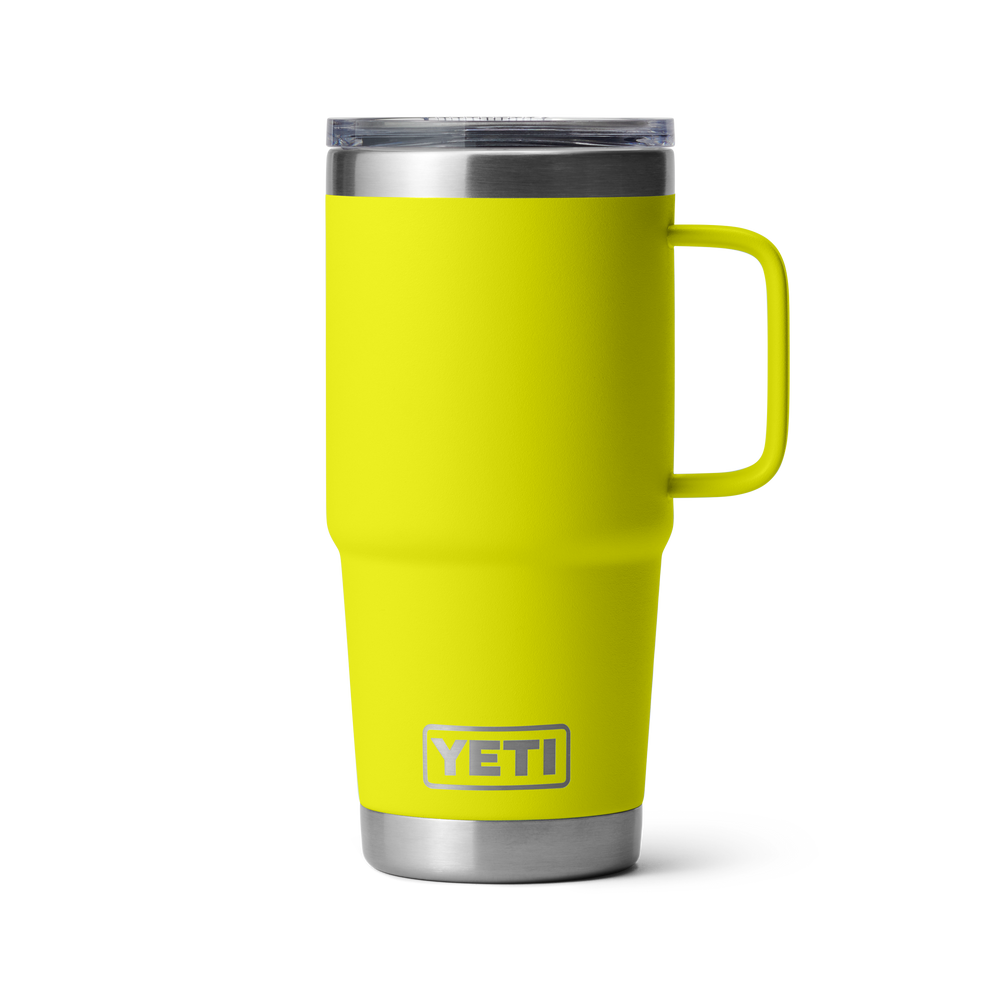 YETI Rambler 20oz Travel Mug: Firefly Yellow