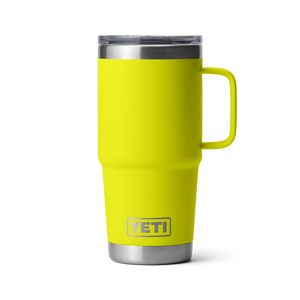 YETI Rambler 20oz Travel Mug: Firefly Yellow