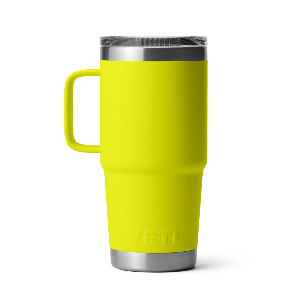 YETI Rambler 20oz Travel Mug: Firefly Yellow