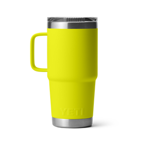 YETI Rambler 20oz Travel Mug: Firefly Yellow