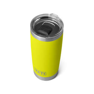 YETI Rambler 20oz Tumbler: Firefly Yellow