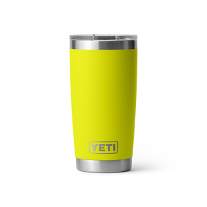 YETI Rambler 20oz Tumbler: Firefly Yellow