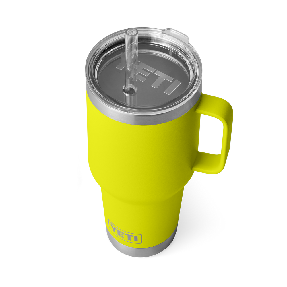 YETI Rambler 35oz Straw Mug: Firefly Yellow