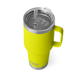 YETI Rambler 35oz Straw Mug: Firefly Yellow