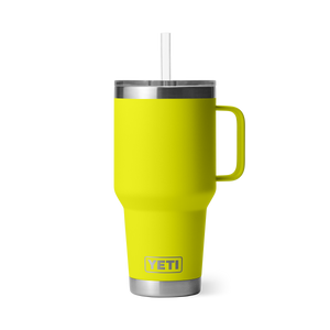 YETI Rambler 35oz Straw Mug: Firefly Yellow