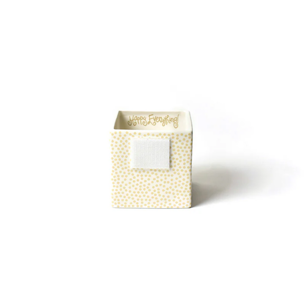 Neutral Small Dot Mini Nesting Cube Small
