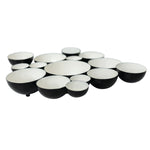 NEW Nora Fleming Black and White Bubble Bowl
