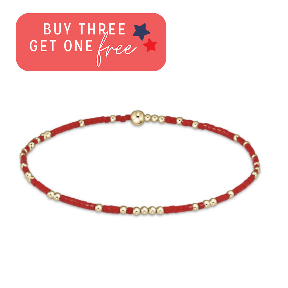 Hope Unwritten Bracelet | Bright Red