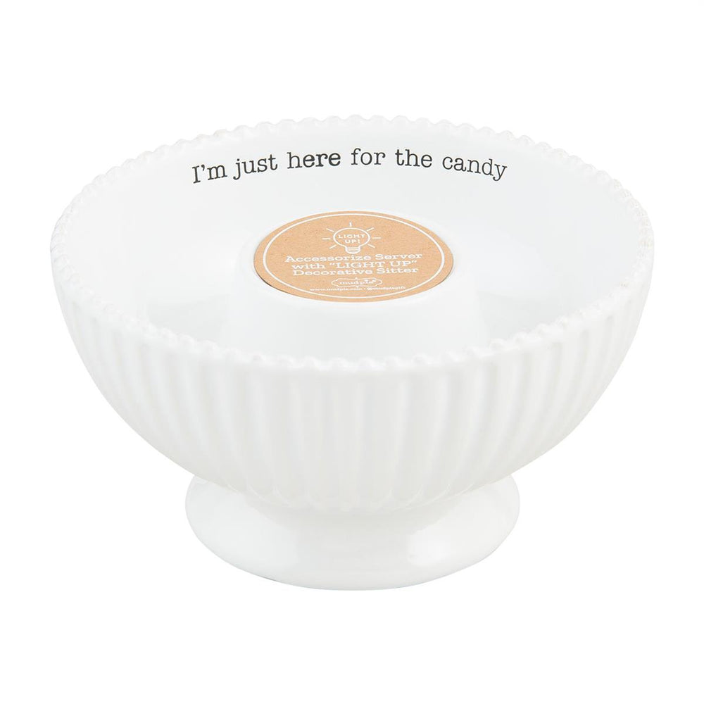 Light-Up Pedestal Candy Bowl